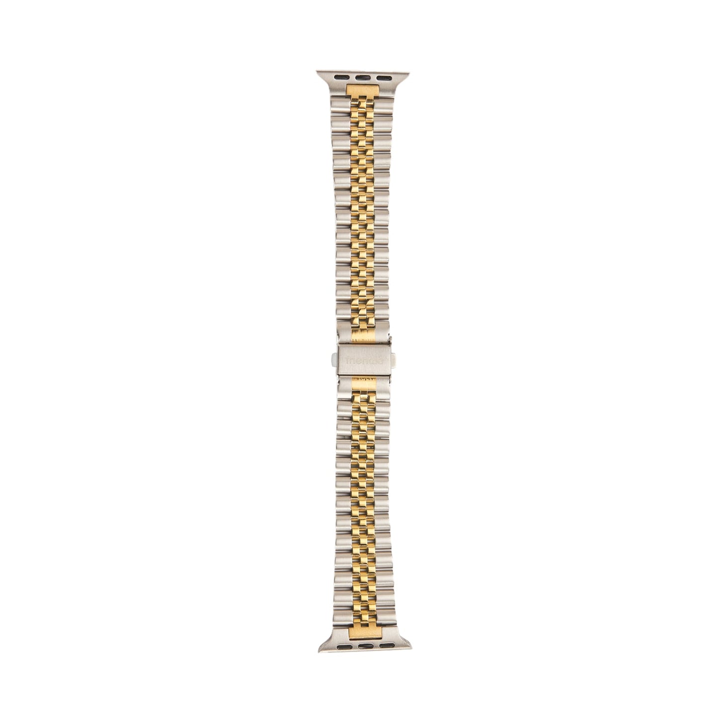 Stainless Steel Link Bracelet Band - The Perth in Silver and Gold Small - Compatible with Apple Watch Size 38mm to 41mm